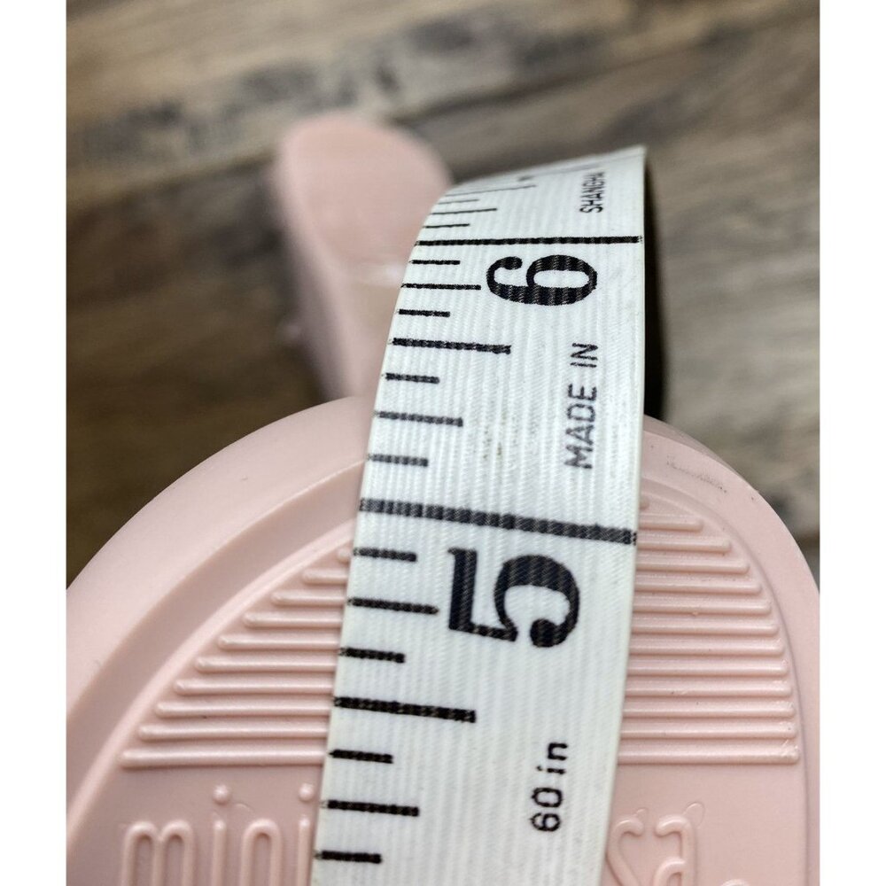 NEW Pale Pink Mini Melissa Owl Shoes 7 infant - Picture 8 of 9